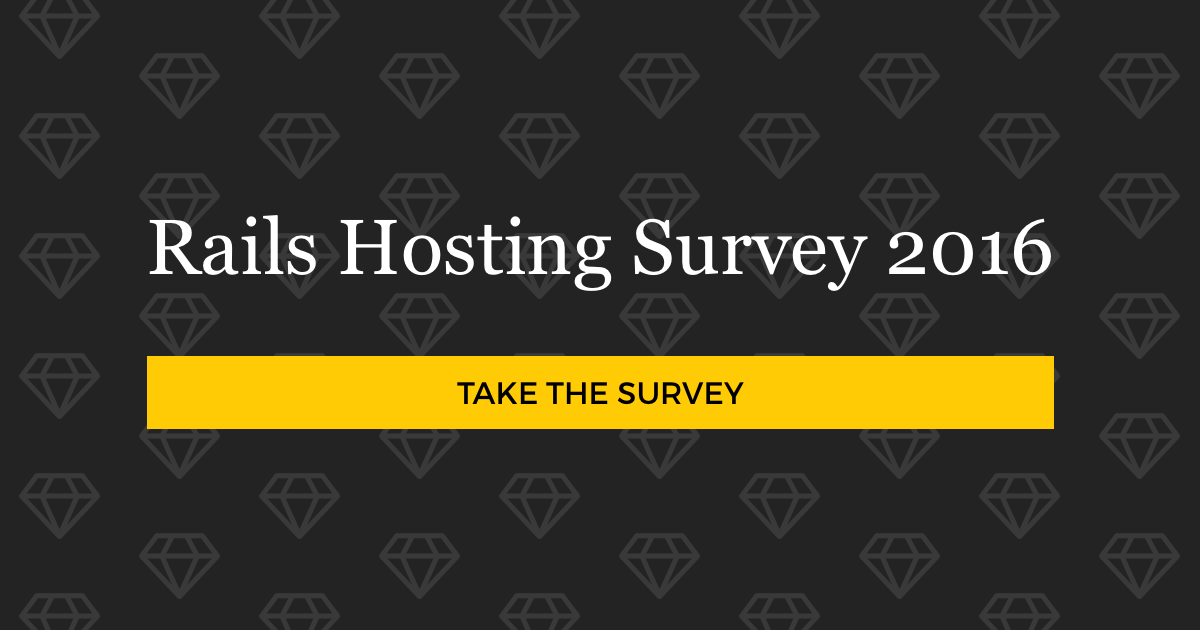 Rails Hosting Survey 2016