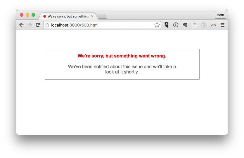 Rails 500 Error