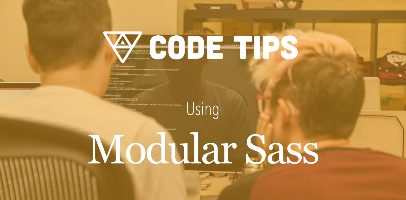 Using modular Sass